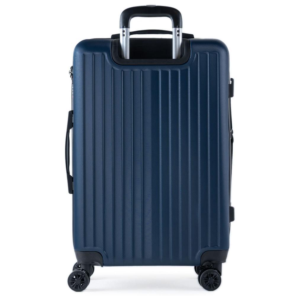 Mala Média 23 Kg ABS 4 Rodas 26” Turquia II Azul Marinho - 4