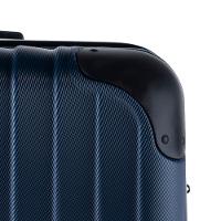 Mala Média 23 Kg ABS 4 Rodas 26” Turquia II Azul Marinho - 9