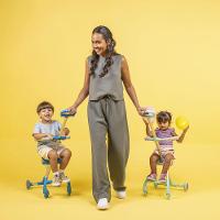 Mala de Bordo 10 Kg Pets for Kids Dino Azul