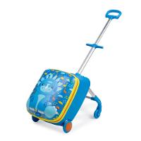 Mala de Bordo 10 Kg Pets for Kids Dino Azul - 6