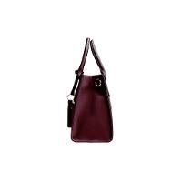 Bolsa de Mão Feminina Saffiano Vinho