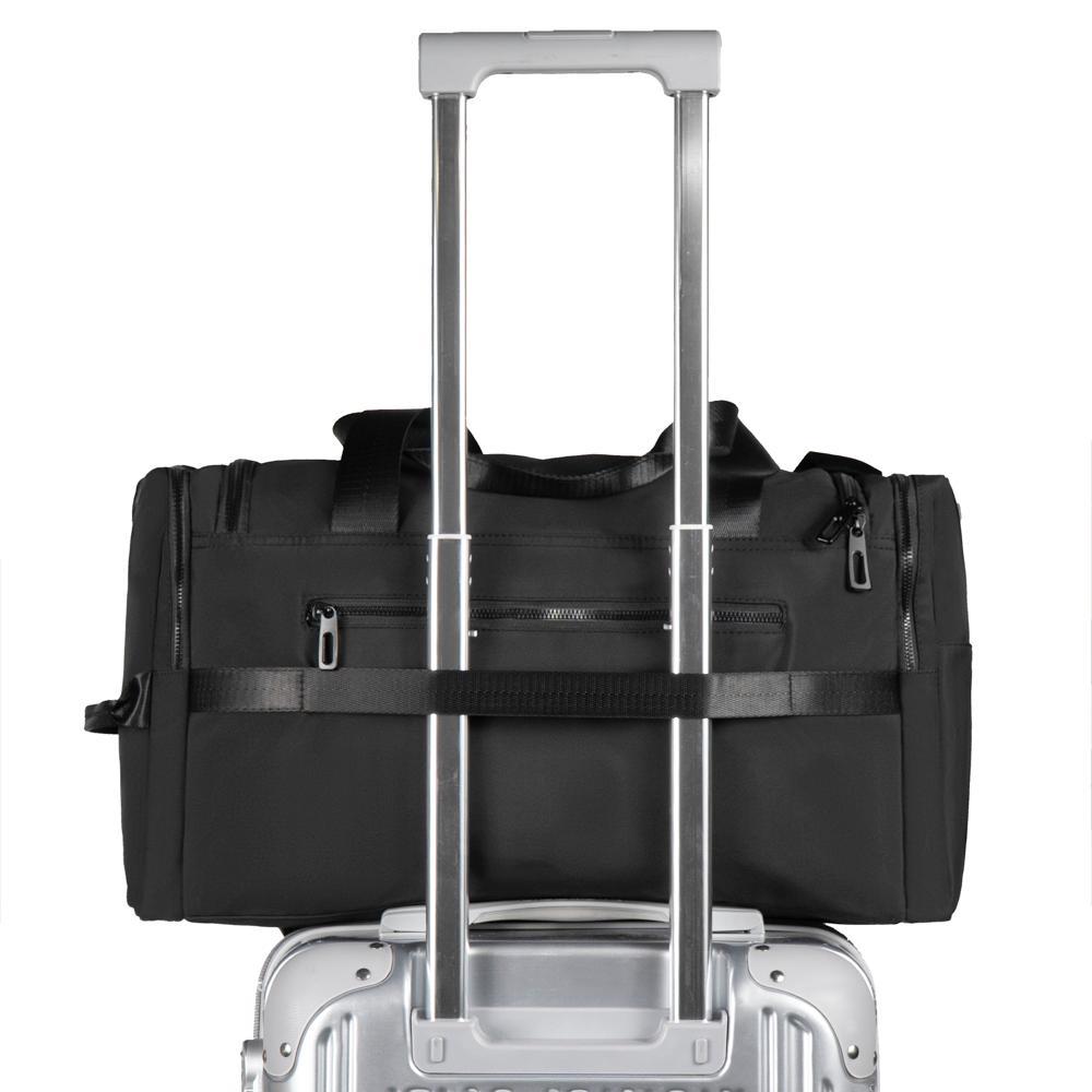 Bolsa de Viagem Grande Nylon Travel Light Preto - 10