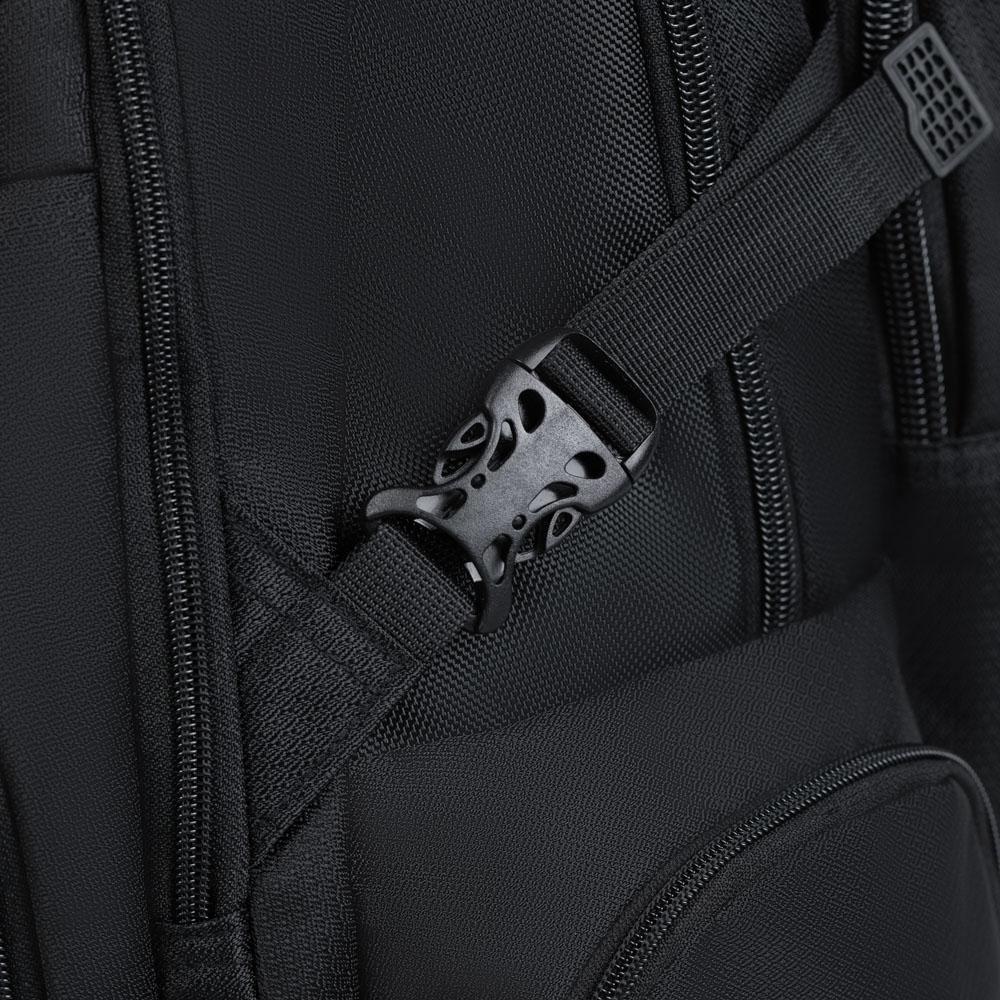 Mochila Masculina Executiva com Porta Notebook Nepal Preta - 6