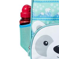 Mochila Infantil de Rodinhas Pets Urso Polar Azul - 5