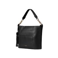 Bolsa Ombro Feminina Couro Hobo Charm Premium Floater Preta - 3