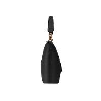 Bolsa Ombro Feminina Couro Hobo Charm Premium Floater Preta