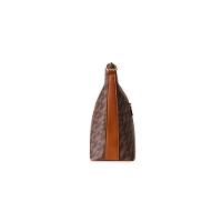 Bolsa Transversal Feminina Média Hobo Monograma BG Marrom - 5