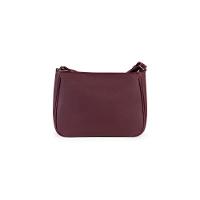 Bolsa Feminina Transversal Saffiano Vinho