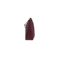 Bolsa Feminina Transversal Saffiano Vinho - 5