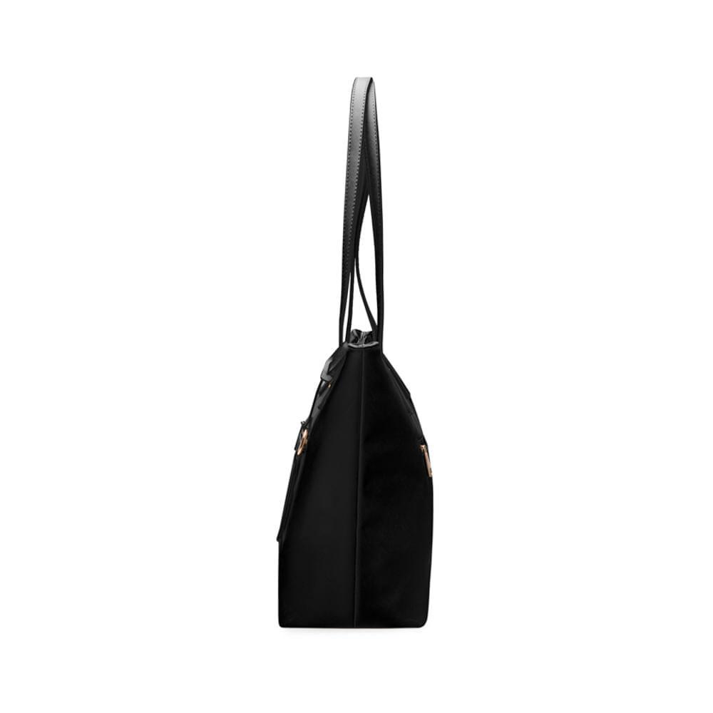 Bolsa Feminina Tote Saffiano Preta - 4