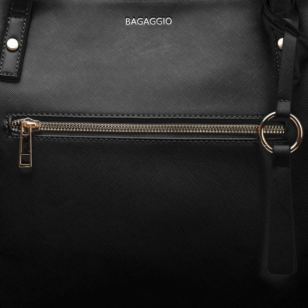 Bolsa Feminina Tote Saffiano Preta - 6