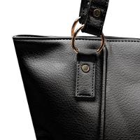 Bolsa Feminina Tote Rebite Preta