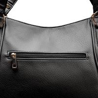 Bolsa Feminina Tote Rebite Preta - 5