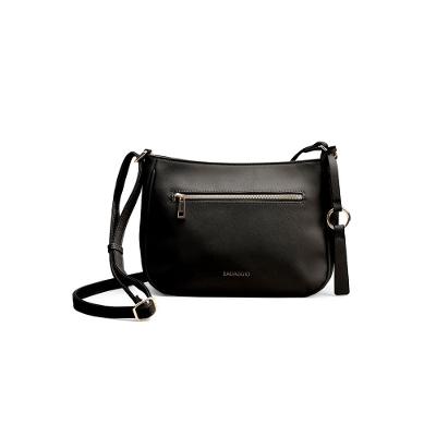 Bolsa Feminia Transversal Saffiano Preta