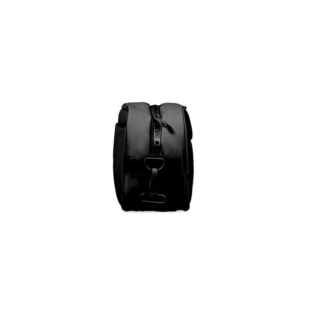 Bolsa Transversal Feminina Pequena Esportiva Puff Preta - 4