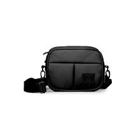 Bolsa Transversal Feminina Pequena Esportiva Puff Preta - 1