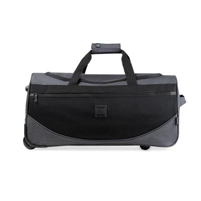 Bolsa de Viagem Masculina Grande com Rodinhas BG Mesh Cinza