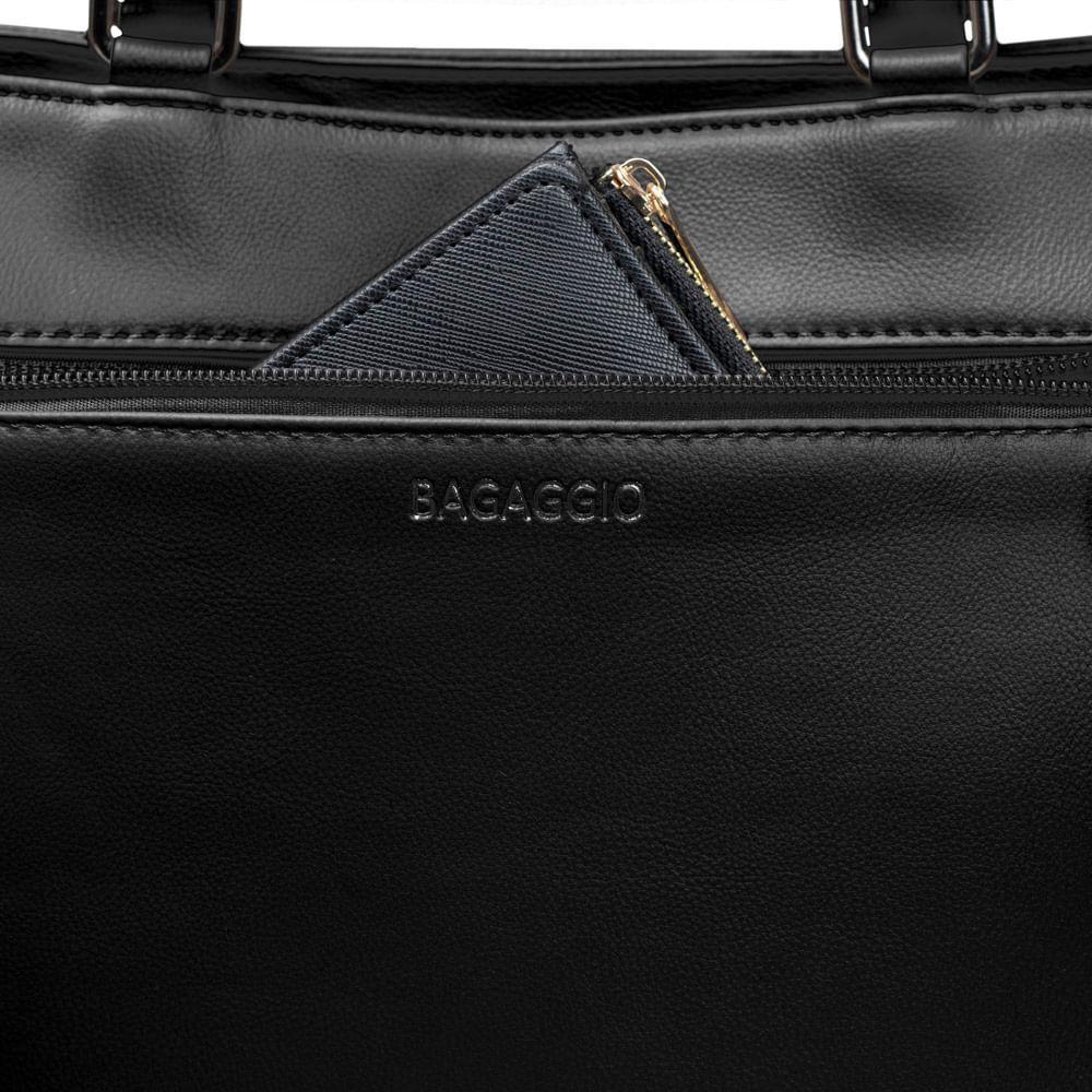 Bolsa Feminina Tote Matelassê Preta - 7