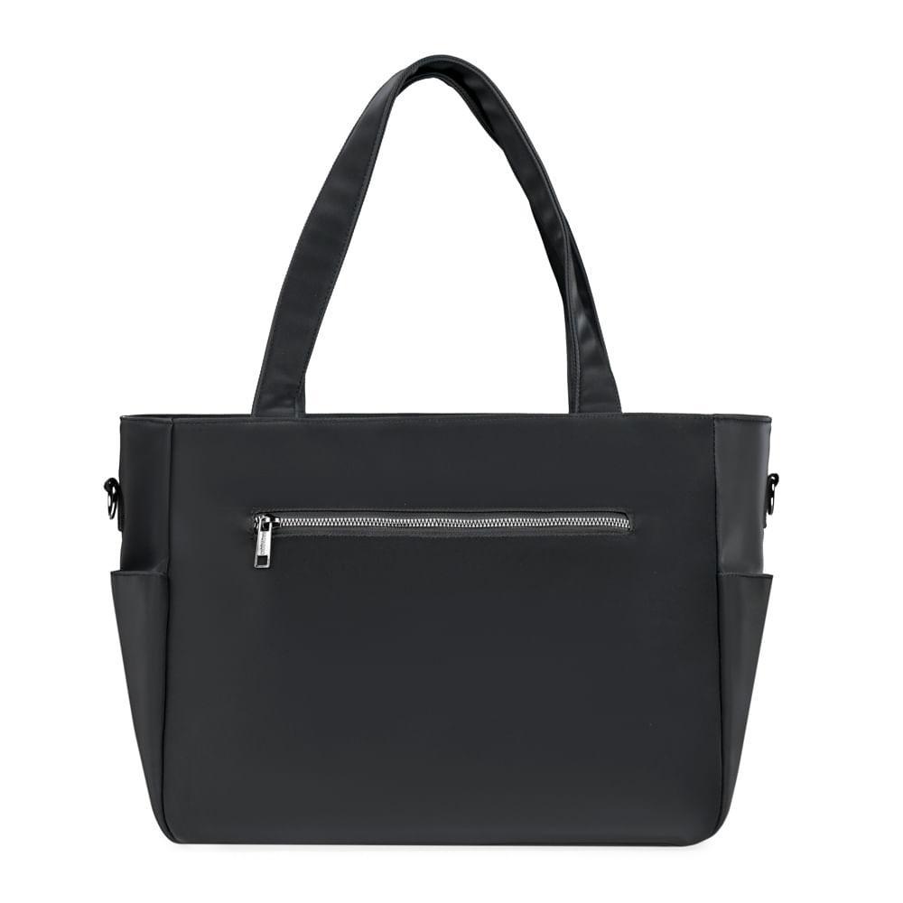 Bolsa Feminina Média Executiva Donna Preta - 4
