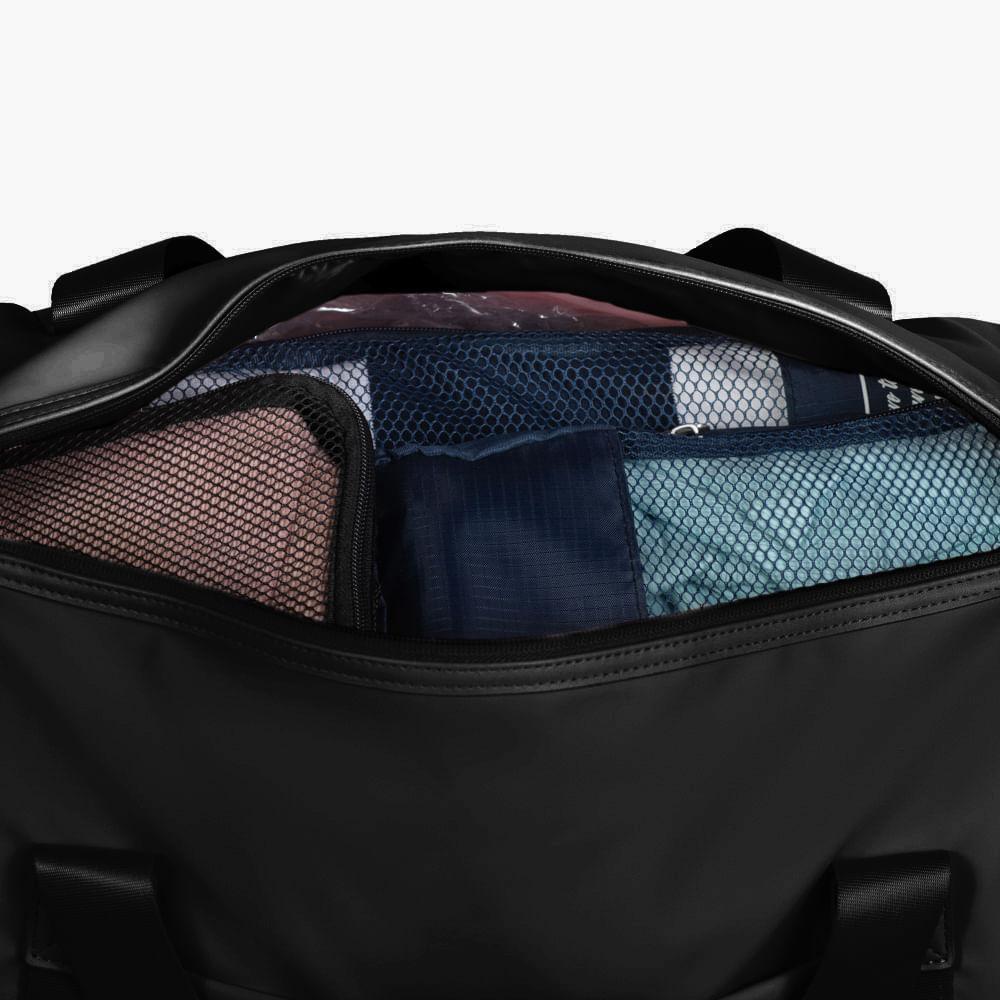 Bolsa de Viagem Média Esportiva Puff Preta - 8