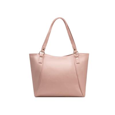 Bolsa Feminina Tote Rebite Nude