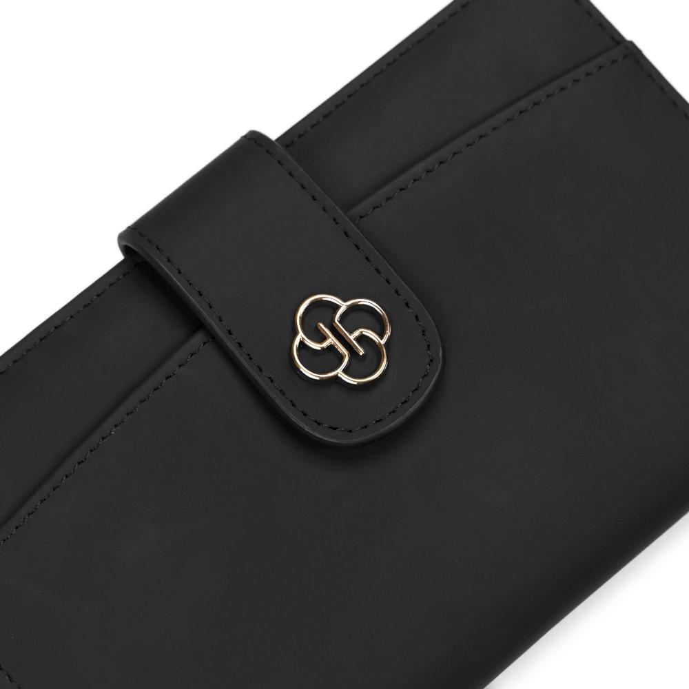 Carteira Feminina Média Ícone BG Preta - 4