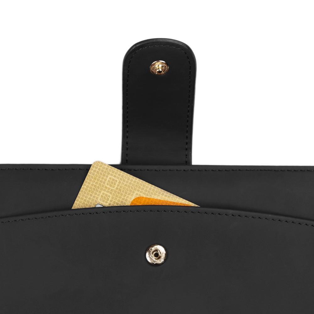 Carteira Feminina Média Ícone BG Preta - 5