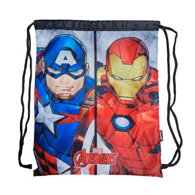 Sacolinha Masculina Marvel Vingadores Preta