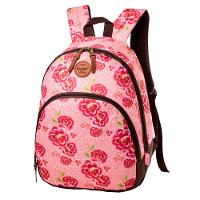 Mochila Feminina Floral Camelia Rosa - 1