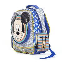 Mochila Escolar Masculina Disney Mickey Azul - 2
