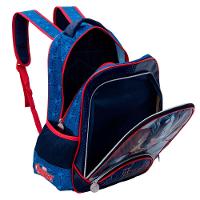 Mochila Escolar Masculina Thor II Azul - 3