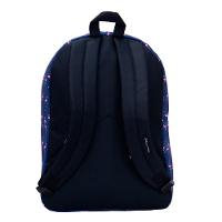 Mochila Feminina Basica Flamingos Azul Escura - 3