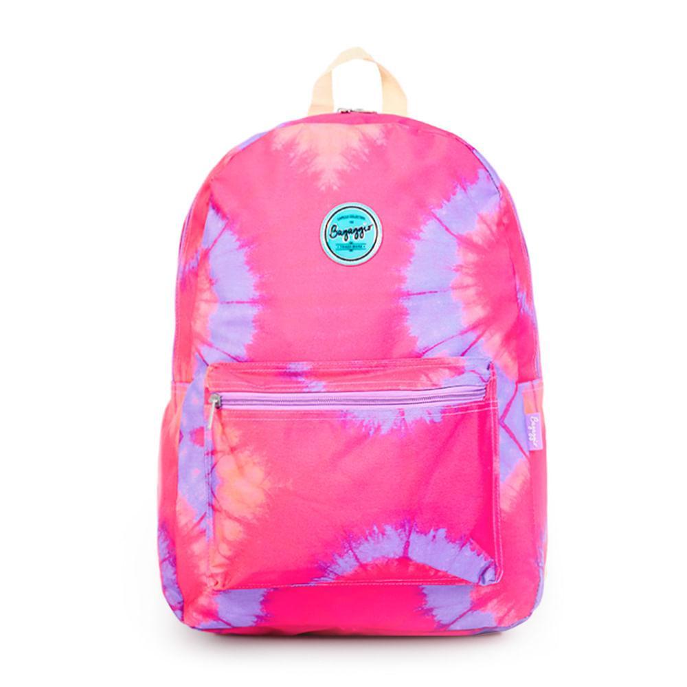 Mochila Feminina Tie Dye Rosa - 1