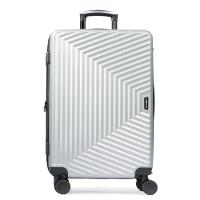 Mala Média ABS 4 Rodas Stadium Prata - 1