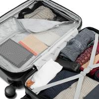 Mala Média ABS 4 Rodas Stadium Prata - 7