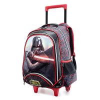 Mochila Escolar Masculina Darth Vader com Rodinha Preta - 2