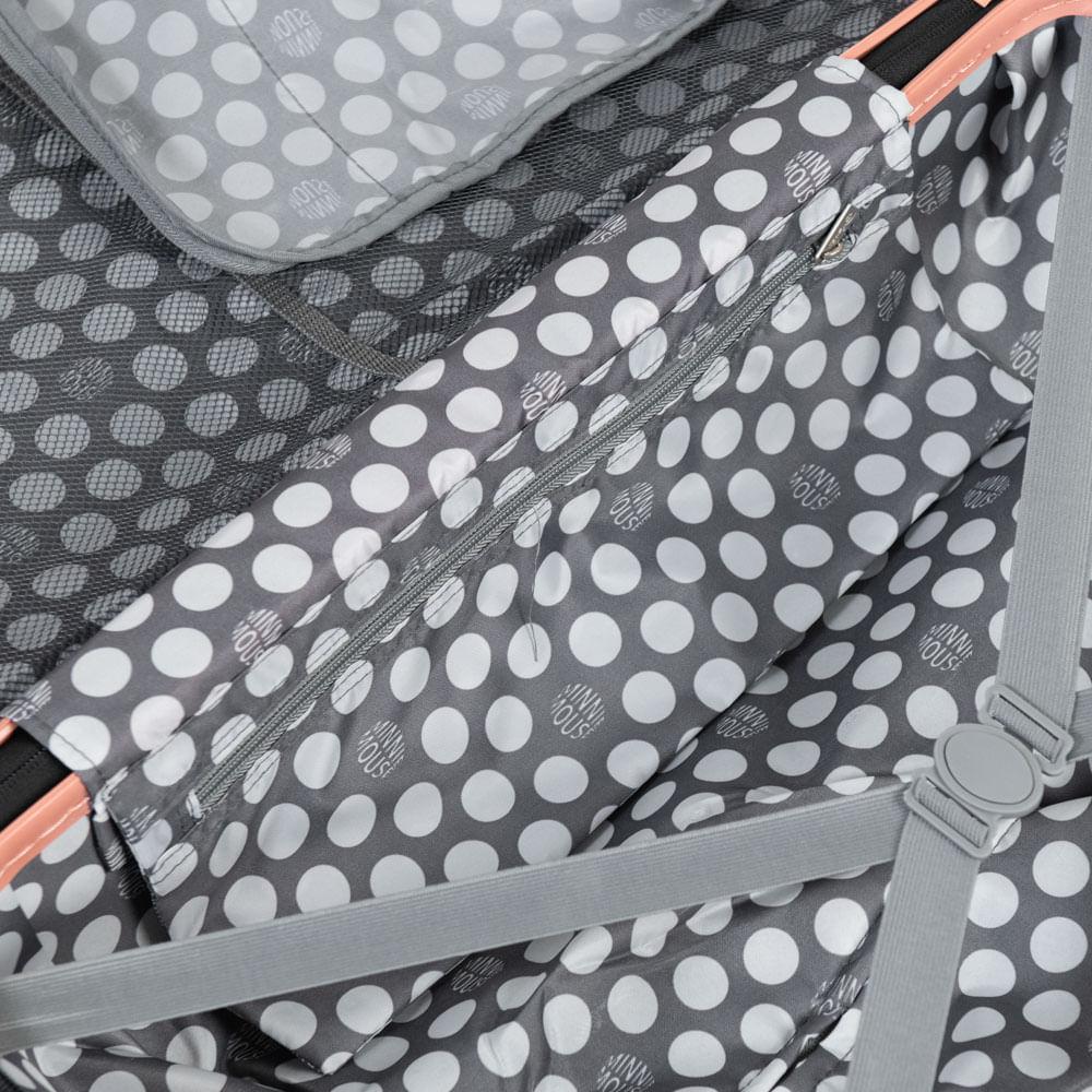 Mala Média Abs 4 Rodas Minnie 3D Preta - 9