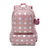 Mochila Escolar Feminina Metalizada Disney Minnie Rosé - 1