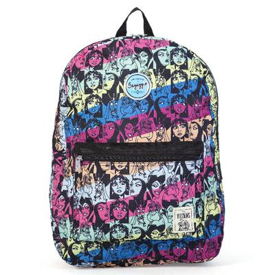 Mochila Feminina Disney Vilãs Branca