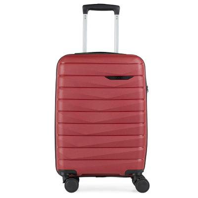 Mala de Bordo 10 kg Polipropileno 4 Rodas Route Vinho