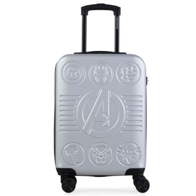 Mala de Bordo 10 Kg ABS 4 Rodas Vingadores Prata