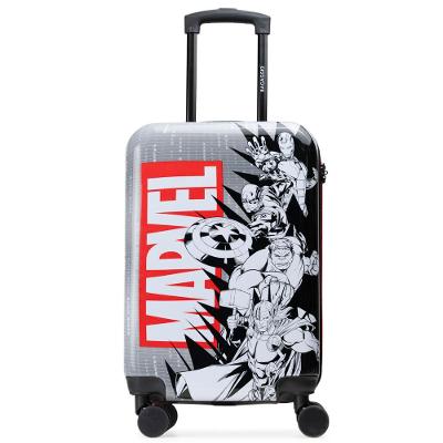 Mala de Bordo 10 Kg ABS 4 Rodas Marvel Cinza