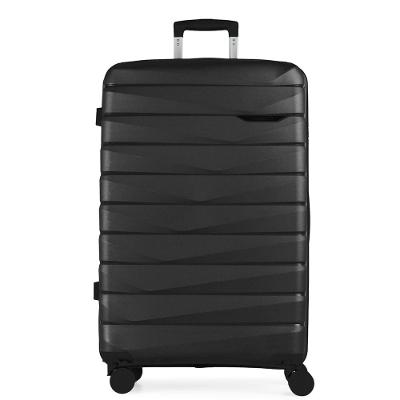 Mala Médias 23 kg Polipropileno 4 Rodas Route Preta