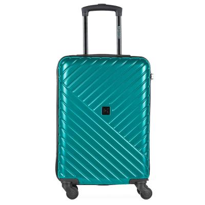 Mala de Bordo 10 kg Abs 4 Rodas Detroit Verde Turquesa