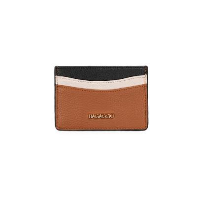 Porta Cartão Feminino Tricolor Caramelo