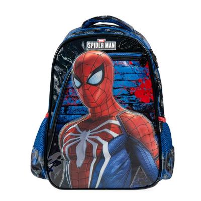 Mochila Escolar Homem Aranha Azul Escuro
