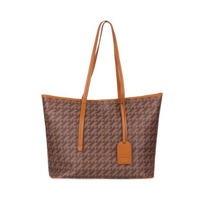 Bolsa de Ombro Feminina Tote Monograma BG Marrom
