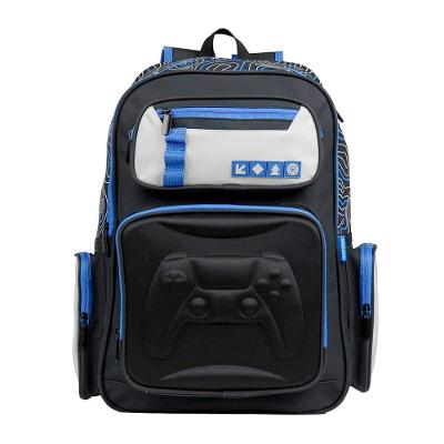 Mochila Escolar Masculina Video Game Preta