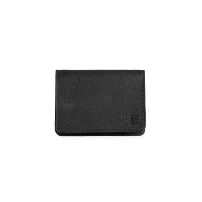 Carteira Masculina De Couro Compacta Bond Preta