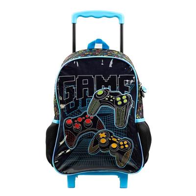 Mochila de Rodinhas Video Game Preta